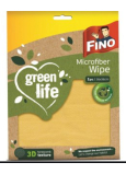 Fino Green Life Ściereczka z mikrofibry, recyklingowany PES 36 × 36 cm, 1 sztuka
