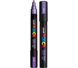Posca Uniwersalny akrylowy pisak 1,8 - 2,5 mm Metaliczny fioletowy PC-5M