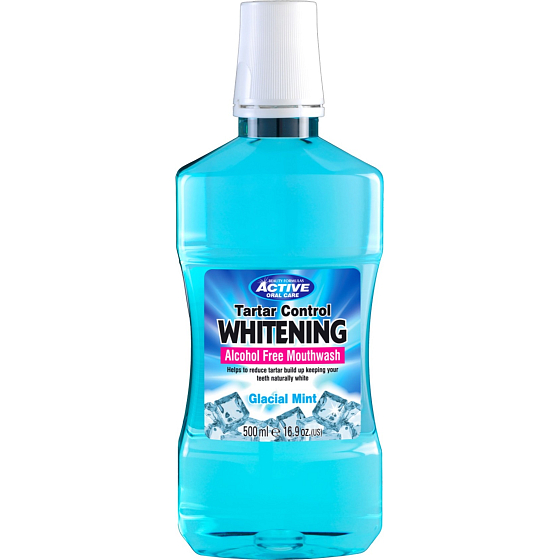 Beauty Formulas Whitening Glacial Mint woda ustna bezalkoholowa 500 ml