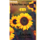 Nekupto Życzenia na urodziny obrotowy kalendarz Wszystkiego najlepszego...piękne urodziny 115 x 170 mm