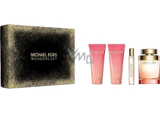 Michael Kors Wonderlust woda perfumowana dla kobiet 100 ml + mleczko do ciała 100 ml + woda perfumowana 10 ml, zestaw prezentowy dla kobiet