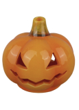 Świeca ceramiczna dynia Halloween 8,5 x 8 cm