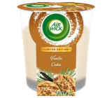 Air Wick Vanilla Cookie - Vanilkové cukroví vonná svíčka ve skle 220 g