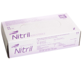 Vulkan Dona Rukavice jednorázové nitrilové vyšetřovací modré, velikost M, 100 kusů