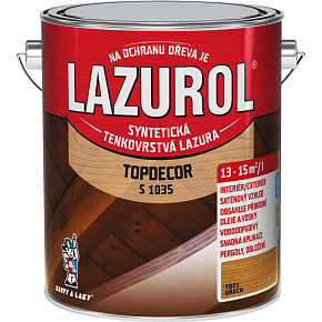 Lazurol Topdecor S1035 cienkowarstwowy impregnat do drewna T021 orzech, 2,5 l