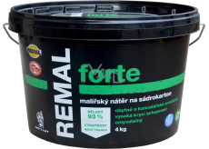 REMAL Forte omyvatelná barva na sádrokarton, 4 kg