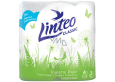Linteo Classic papier toaletowy biały 150 sztuk 2 warstwy 4 sztuki