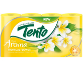 Tento Fresh Aroma Tropical Flower parfémovaný toaletní papír 2 vrstvý 156 útržků 8 kusů