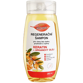 Bione Cosmetics Keratin & Olej arganowy szampon regeneracyjny 260 ml
