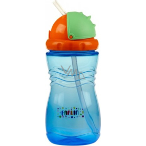 Baby Farlin Hrníček cestovní se slámkou 370 ml BF -190-1 Baby Farlin Hrníček cestovní se slámkou 370 ml BF -190-1