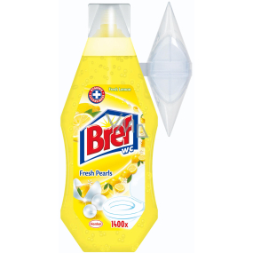 Bref Fresh Pearls Fresh Lemon gelový WC blok závěs 360 ml Bref Fresh Pearls Fresh Lemon gelový WC blok závěs 360 ml