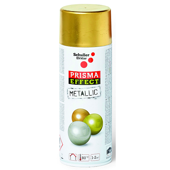 Schuller Eh klar Prisma Color Metallic Effect akrylowy spray 91043 Metaliczna złota 400 ml