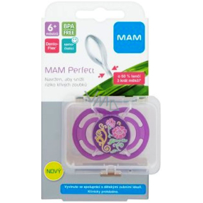Mam Perfect silikonowe smoczki 6+ miesięcy