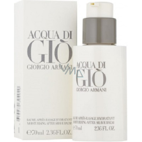 Giorgio Armani Acqua di Gio pour Homme balzám po holení s pumpičkou 70 ml