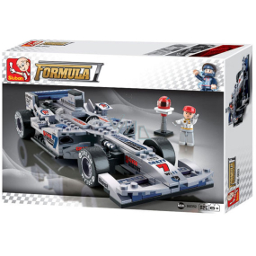 EP Line Sluban Formule 1 závodní auto stavebnice, 257 dílků, doporučený věk 6+ EP Line Sluban Formule 1 závodní auto stavebnice, 257 dílků, doporučený věk 6+