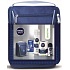 Nivea Men Sensitive gel na holení 200 ml + balzám po holení 100 ml + Black & White Power kuličkový antiperspirant 50 ml + Labello Original balzám na rty 4,8 g, kosmetická sada