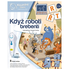 Albi Magiczne czytanie interaktywna mówiąca książka Kiedy roboty paplają, wiek 3+
