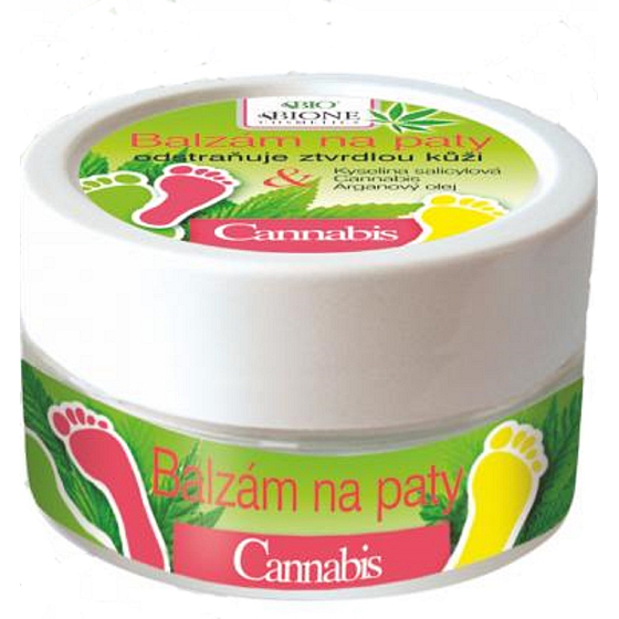 Bione Cosmetics Cannabis balsam do pielęgnacji stwardniałej skóry pięt, kolan, łokci 150 ml