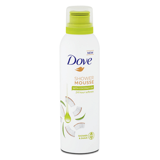 Dove Creme Mousse Kokosový olej sprchová pěna 200 ml