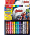 Colorino Olejové pastelky Marvel Avengers kulaté 12 barev
