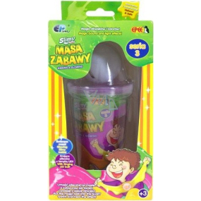 Joker Slimy Sliz se svítící a hrací kuličkou tmavě růžový 140 g