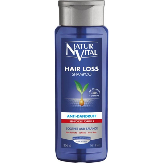 Natur Vital Hair Loss šampon proti vypadávání vlasů zabraňující vzniku lupů 300 ml