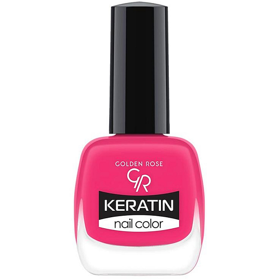 Golden Rose Keratin Nail Color lakier do paznokci 31 Bright Pink 10,5 ml