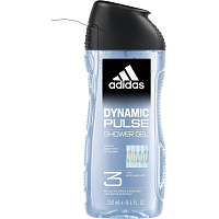 Adidas Dynamic Pulse 3w1 żel pod prysznic do ciała, włosów i twarzy dla mężczyzn 250 ml