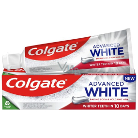 Colgate Advanced White Baking Soda & Volcanic Ash wybielająca pasta do zębów 75 ml