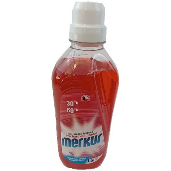 Merkur żel do prania kolorowych tkanin 30 dawek 1,5 l