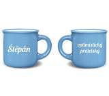 Niekupiony imienny mini kubek SzpaN 100 ml