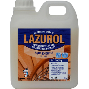 Lazurol Aqua Ekohost mat V1305 lak podłogowy, 2 kg