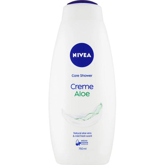Nivea Creme Aloe pečující sprchový gel, 750 ml