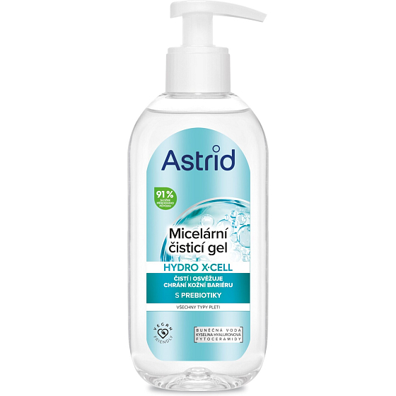 Astrid micelarny żel czyszczący Hydro X-Cell, 200 ml