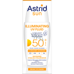 Astrid Sun Fluid OF50+ ultralekki fluid do opalania 50 ml