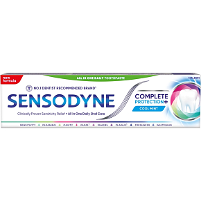 Sensodyne Kompletní ochrana Cool Mint pasta do zębów dla wrażliwych zębów, 75 ml