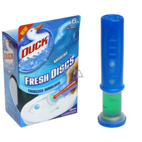 Duck Fresh Discs Mořská vůně WC gel pro hygienickou čistotu a svěžest toalety 36 ml Duck Fresh Discs Mořská vůně WC gel pro hygienickou čistotu a svěžest toalety 36 ml