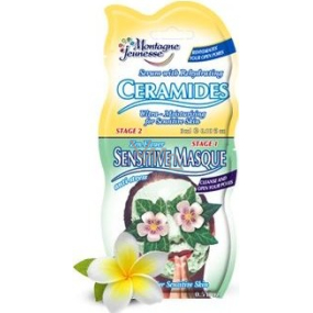 Montagne Jeunesse Květinová maska pro citlivou pleť 15 ml a hydratační sérum 3 ml