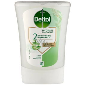 Dettol Aloe Vera nawilżające mydło do bezdotykowego dozownika wymienna napełniacz 250 ml