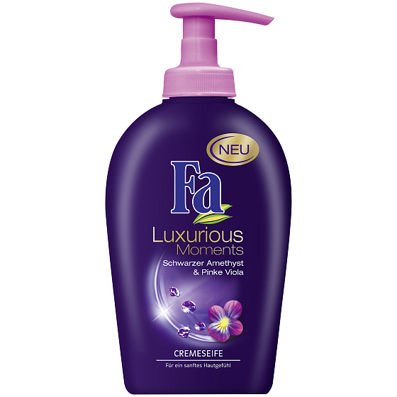 Fa Luxurious Moments Black Amethyst & Pink Viola tekuté mýdlo dávkovač 300 ml