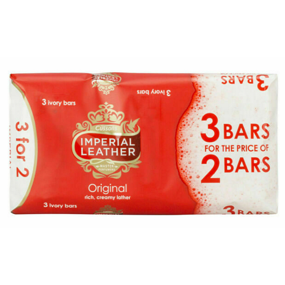 Cussons Imperial Leather Original toaletní mýdlo 3 x 100 g