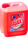 Ajax na podlahy i powierzchnie Floral Fiesta Red Flowers uniwersalny środek czyszczący, mak, 5 l