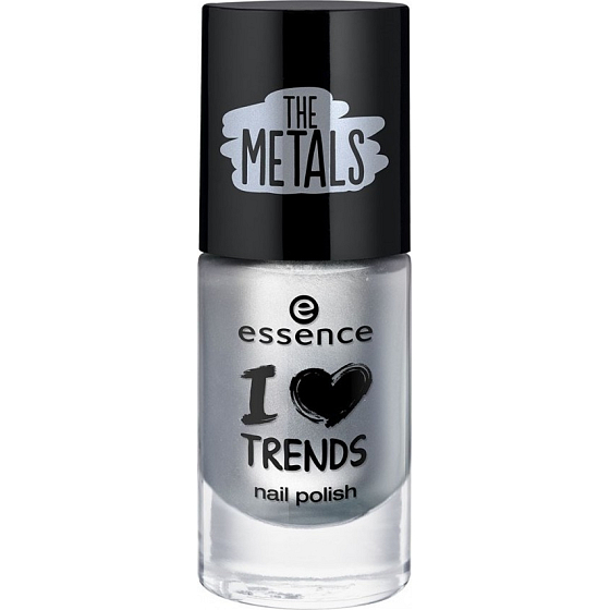 Essence I Love Trends Nail Polish The Metals lak na nehty 21 Steel The World 8 ml