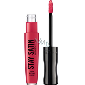 Rimmel London Stay Satin tekutá rtěnka 600 Scunchie 5,5 ml