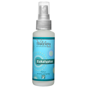 Saloos Natur Aroma Airspray Eukalyptus spray do domu przy przeziębieniach, ułatwia odkrztuszanie 50 ml