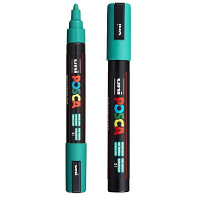 Posca Uniwersalny akrylowy marker 1,8 - 2,5 mm Zielony szmaragdowy PC-5M
