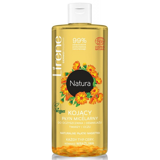 Lirene Natura ECO Okvětní lístky měsíčku uklidňující micelární voda 400 ml