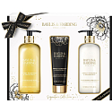 Baylis & Harding Sladká mandarinka a Grapefruit mýdlo na ruce 300 ml + krém na ruce 130 ml + mléko na ruce 300 ml, kosmetická sada pro ženy
