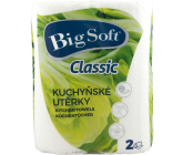 Big Soft Classic 2-warstwowe ręczniki papierowe kuchenne, 2× 51 kawałków, 2 rolki