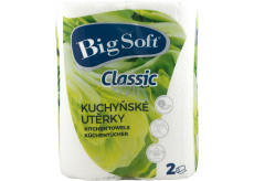 Big Soft Classic 2-warstwowe ręczniki papierowe kuchenne, 2× 51 kawałków, 2 rolki